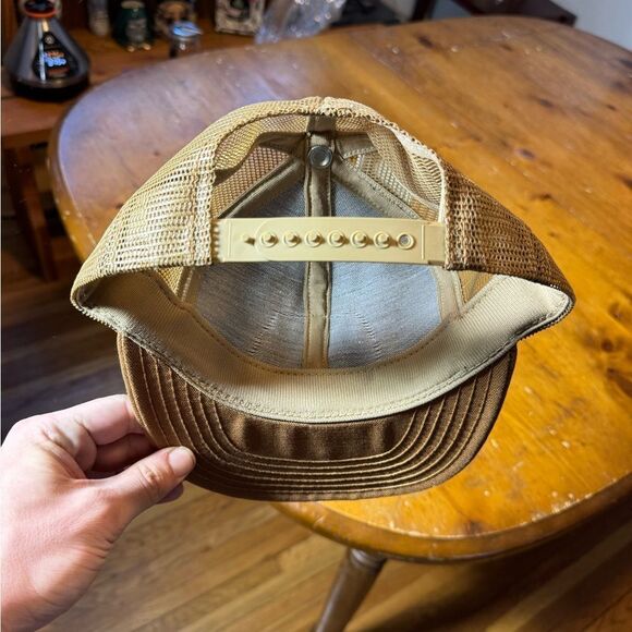 VTG 1989 Carhartt Centennial Snapback Hat Cap Eagle Patch Trucker Hat USA - Picture 4 of 6